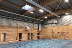 Salle de sport en ossature bois