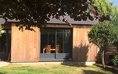 Extension de maison en ossature bois